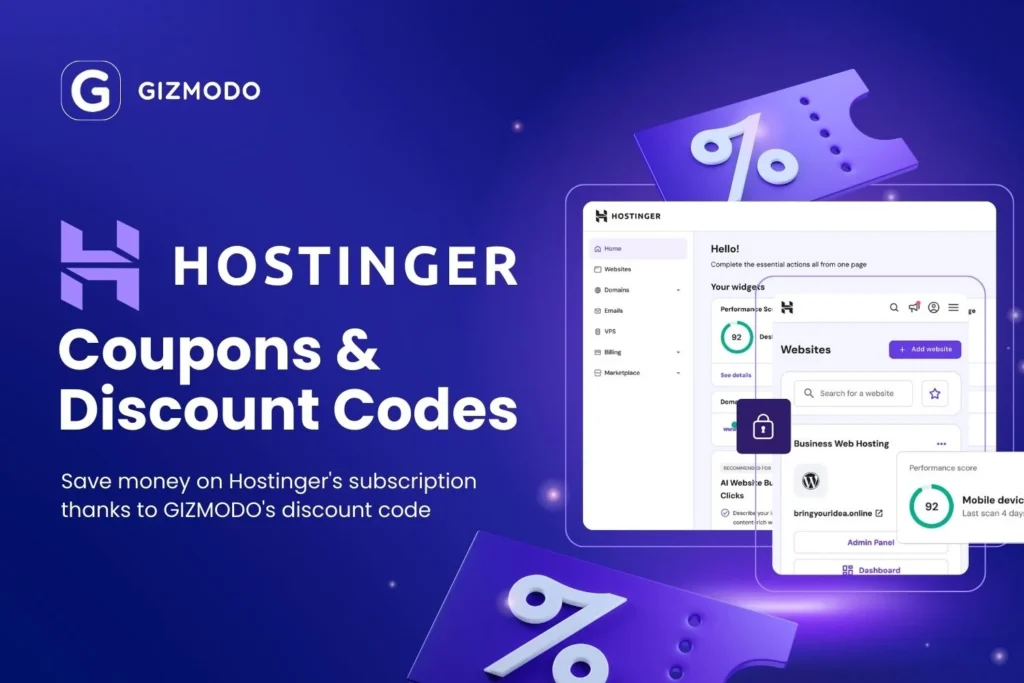 Hostinger web hosting